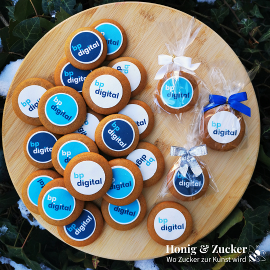 Rundes personalisiertes Kundengeschenk für Unternehmen