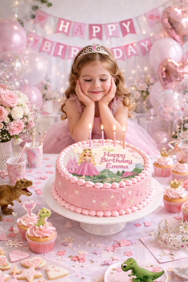 Rose prinzessin tortenaufleger