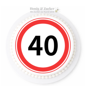 40er-Platte tortenaufleger