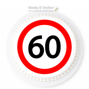 60-er Platte tortenaufleger