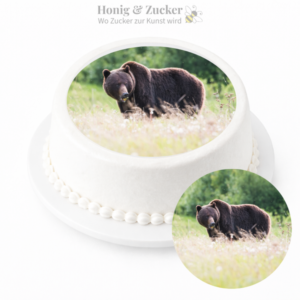 tortenaufleger bear