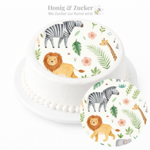 tortenaufleger dschungel