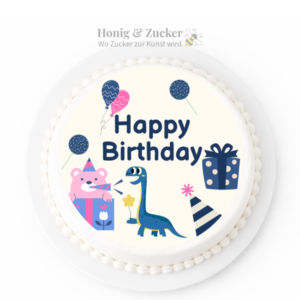 tortenaufleger kinder feier