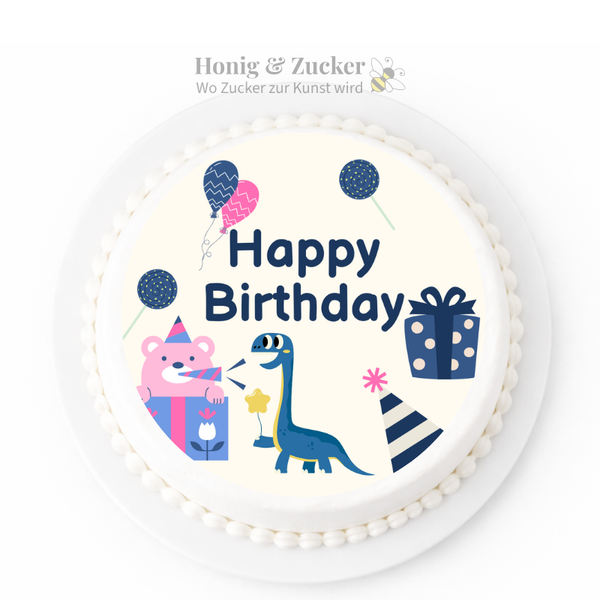 tortenaufleger kinder feier