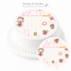 tortenaufleger kalender