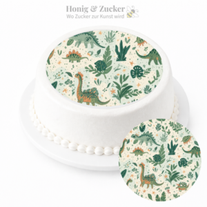 tortenaufleger kleine dino