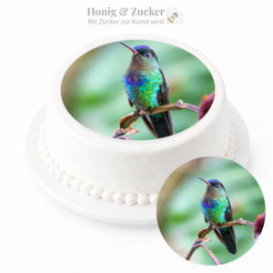 tortenaufleger kolibri