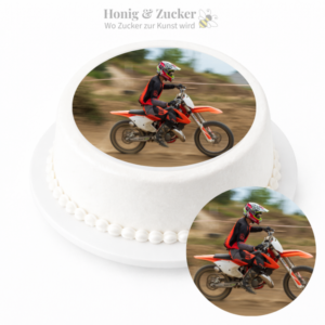 tortenaufleger motorrad