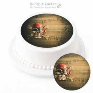 tortenaufleger pirat