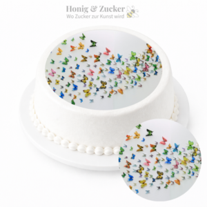 tortenaufleger schmetterling